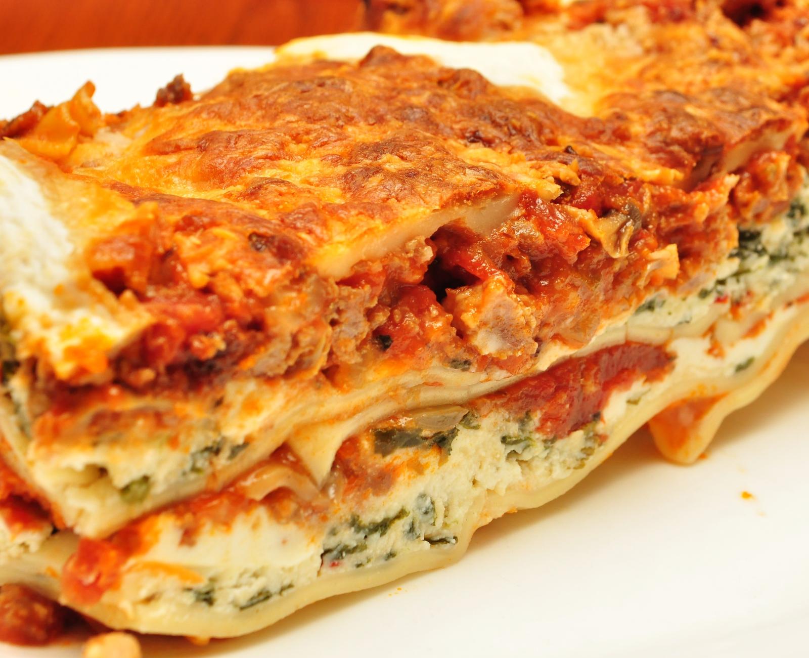 A tasty lasagna photo